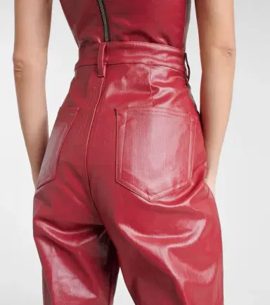 Rick Owens Bolan high-rise coated denim jeans | Thumbnail 6 Rick Owens Bolan high-rise coated denim jeans | Thumbnail 6