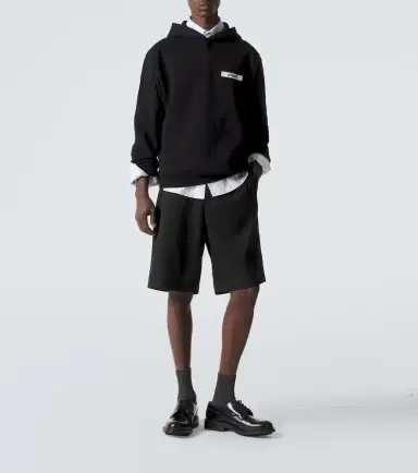 Jacquemus Le Hoodie Gros Grain cotton hoodie | Thumbnail 3 Jacquemus Le Hoodie Gros Grain cotton hoodie | Thumbnail 3