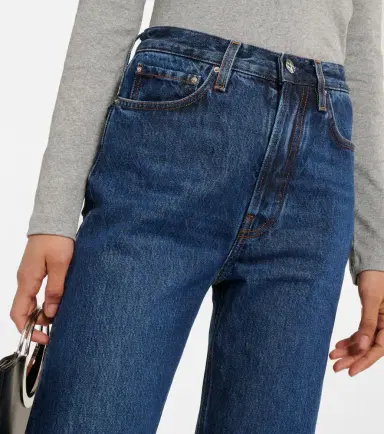 Toteme Classic Cut high-rise straight jeans | Thumbnail 3 Toteme Classic Cut high-rise straight jeans | Thumbnail 3