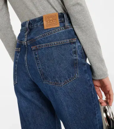 Toteme Classic Cut high-rise straight jeans | Thumbnail 4 Toteme Classic Cut high-rise straight jeans | Thumbnail 4