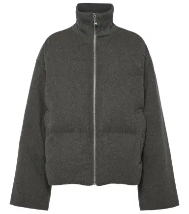 Toteme Wool-blend flannel down jacket | Thumbnail 1 Toteme Wool-blend flannel down jacket | Thumbnail 1