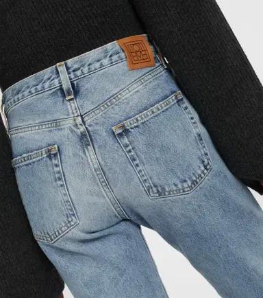 TOTEME Twisted Seam mid-rise straight jeans | Thumbnail 2 TOTEME Twisted Seam mid-rise straight jeans | Thumbnail 2