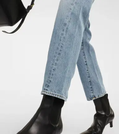 TOTEME Twisted Seam mid-rise straight jeans | Thumbnail 3 TOTEME Twisted Seam mid-rise straight jeans | Thumbnail 3