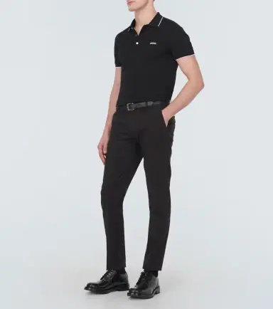 Zegna Cotton-blend polo shirt | Thumbnail 4 Zegna Cotton-blend polo shirt | Thumbnail 4