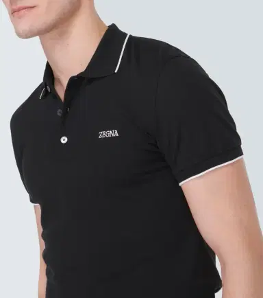 Zegna Cotton-blend polo shirt | Thumbnail 5 Zegna Cotton-blend polo shirt | Thumbnail 5