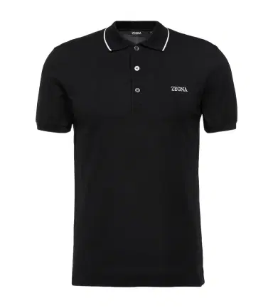 Zegna Cotton-blend polo shirt | Thumbnail 1 Zegna Cotton-blend polo shirt | Thumbnail 1