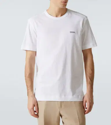 Zegna Logo cotton jersey T-shirt | Thumbnail 3 Zegna Logo cotton jersey T-shirt | Thumbnail 3