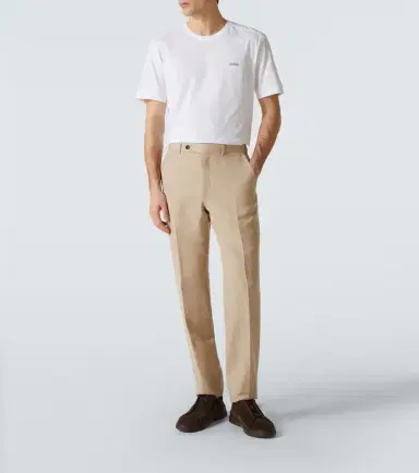 Zegna Logo cotton jersey T-shirt | Thumbnail 4 Zegna Logo cotton jersey T-shirt | Thumbnail 4