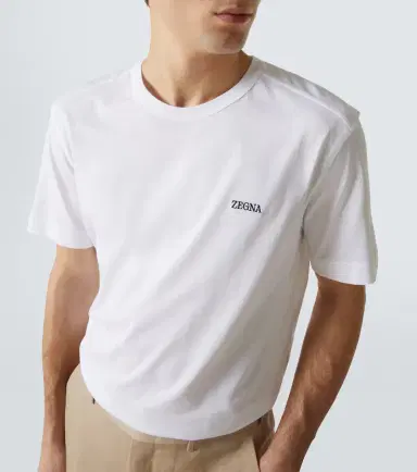 Zegna Logo cotton jersey T-shirt | Thumbnail 5 Zegna Logo cotton jersey T-shirt | Thumbnail 5