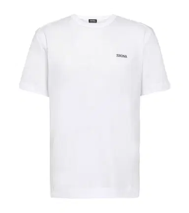 Zegna Logo cotton jersey T-shirt | Thumbnail 1 Zegna Logo cotton jersey T-shirt | Thumbnail 1
