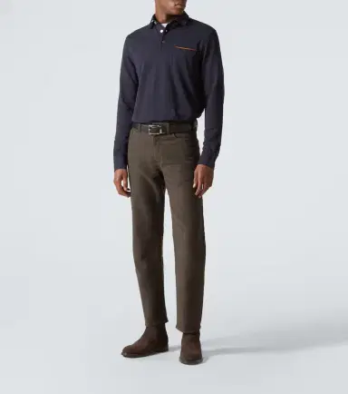Zegna Cotton polo shirt | Thumbnail 6 Zegna Cotton polo shirt | Thumbnail 6