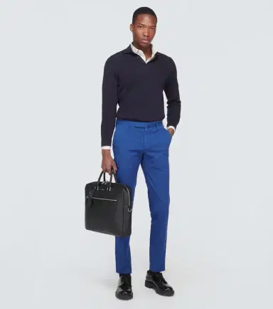 Slowear Cotton-blend slim pants | Thumbnail 4 Slowear Cotton-blend slim pants | Thumbnail 4