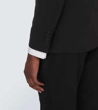 Brunello Cucinelli Single-breasted silk tuxedo jacket | Thumbnail 6 Brunello Cucinelli Single-breasted silk tuxedo jacket | Thumbnail 6