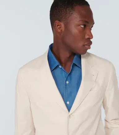 Brunello Cucinelli Cotton and cashmere-blend suit | Thumbnail 2 Brunello Cucinelli Cotton and cashmere-blend suit | Thumbnail 2