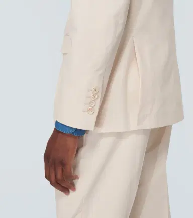 Brunello Cucinelli Cotton and cashmere-blend suit | Thumbnail 3 Brunello Cucinelli Cotton and cashmere-blend suit | Thumbnail 3