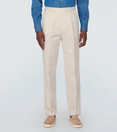 Brunello Cucinelli Cotton and cashmere-blend suit | Thumbnail 4 Brunello Cucinelli Cotton and cashmere-blend suit | Thumbnail 4