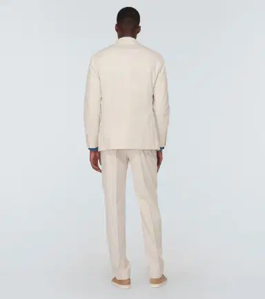 Brunello Cucinelli Cotton and cashmere-blend suit | Thumbnail 5 Brunello Cucinelli Cotton and cashmere-blend suit | Thumbnail 5