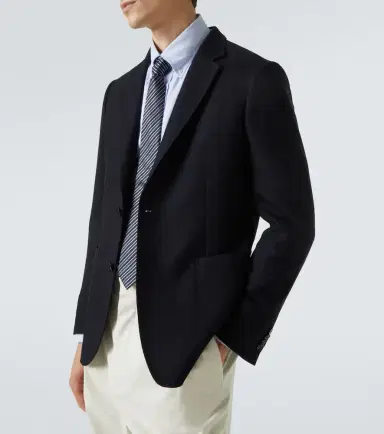 Zegna Single-breasted wool blazer | Thumbnail 2 Zegna Single-breasted wool blazer | Thumbnail 2