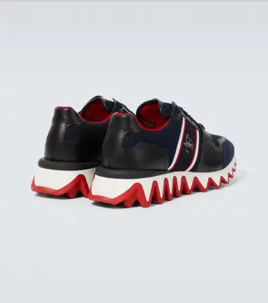 Christian Louboutin Nastroshark leather and canvas sneakers | Thumbnail 6 Christian Louboutin Nastroshark leather and canvas sneakers | Thumbnail 6