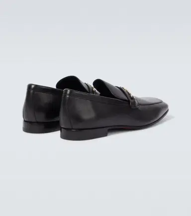 Christian Louboutin MJ Moc chain-detail leather loafers | Thumbnail 2 Christian Louboutin MJ Moc chain-detail leather loafers | Thumbnail 2