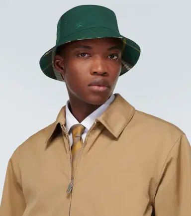 Burberry Check reversible twill bucket hat | Thumbnail 4 Burberry Check reversible twill bucket hat | Thumbnail 4