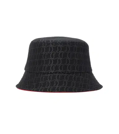 Christian Louboutin Bobino canvas bucket hat | Thumbnail 1 Christian Louboutin Bobino canvas bucket hat | Thumbnail 1