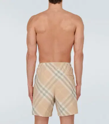 Burberry Check swim trunks | Thumbnail 4 Burberry Check swim trunks | Thumbnail 4