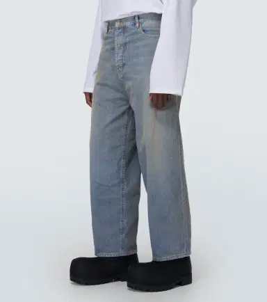 Balenciaga Waterproof wide-leg jeans | Thumbnail 2 Balenciaga Waterproof wide-leg jeans | Thumbnail 2