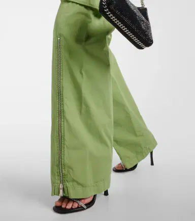 Stella McCartney Mid-rise cotton cargo pants | Thumbnail 3 Stella McCartney Mid-rise cotton cargo pants | Thumbnail 3