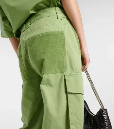 Stella McCartney Mid-rise cotton cargo pants | Thumbnail 6 Stella McCartney Mid-rise cotton cargo pants | Thumbnail 6