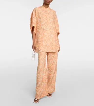 Stella McCartney Printed silk blouse | Thumbnail 4 Stella McCartney Printed silk blouse | Thumbnail 4