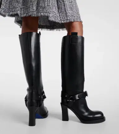 Burberry Stirrup leather knee-high boots | Thumbnail 3 Burberry Stirrup leather knee-high boots | Thumbnail 3
