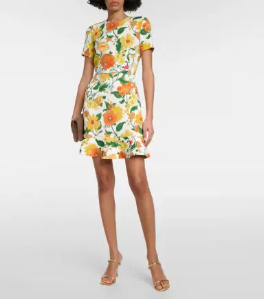 Stella McCartney Floral minidress | Thumbnail 3 Stella McCartney Floral minidress | Thumbnail 3