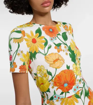 Stella McCartney Floral minidress | Thumbnail 4 Stella McCartney Floral minidress | Thumbnail 4