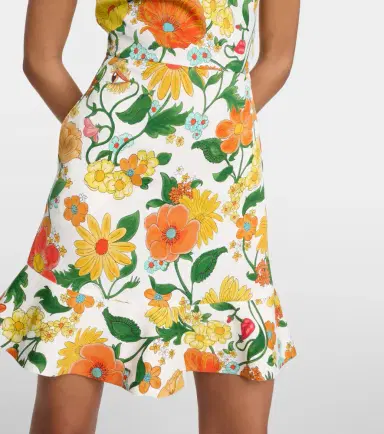 Stella McCartney Floral minidress | Thumbnail 5 Stella McCartney Floral minidress | Thumbnail 5