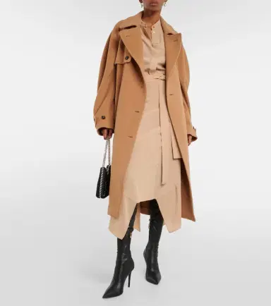 Stella McCartney Silk crêpe de chine shirt dress | Thumbnail 5 Stella McCartney Silk crêpe de chine shirt dress | Thumbnail 5