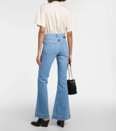 Stella McCartney High-rise flared jeans | Thumbnail 3 Stella McCartney High-rise flared jeans | Thumbnail 3