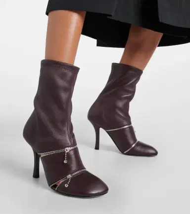 Burberry Peep leather ankle boots | Thumbnail 5 Burberry Peep leather ankle boots | Thumbnail 5