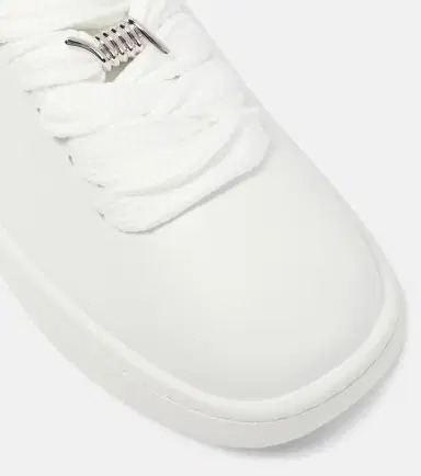 Burberry Box leather sneakers | Thumbnail 4 Burberry Box leather sneakers | Thumbnail 4