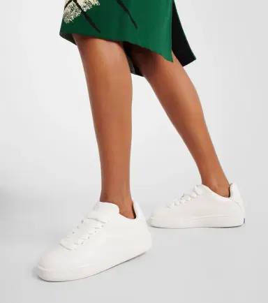 Burberry Box leather sneakers | Thumbnail 6 Burberry Box leather sneakers | Thumbnail 6