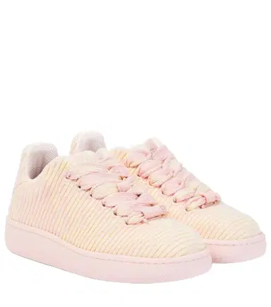 Burberry New Trainer checked canvas sneakers | Thumbnail 1 Burberry New Trainer checked canvas sneakers | Thumbnail 1