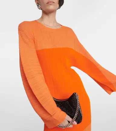 Stella McCartney Plissé midi dress | Thumbnail 2 Stella McCartney Plissé midi dress | Thumbnail 2