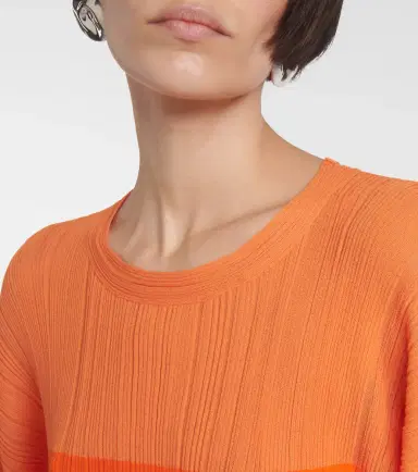 Stella McCartney Plissé midi dress | Thumbnail 6 Stella McCartney Plissé midi dress | Thumbnail 6