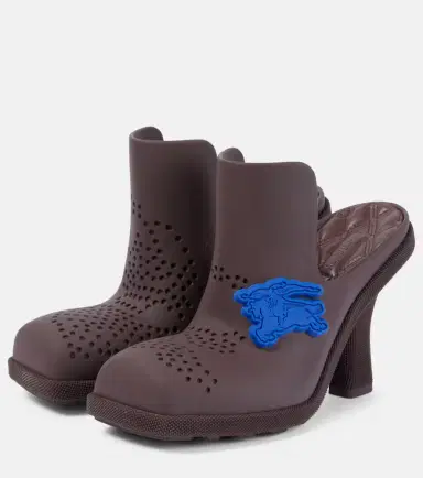 Burberry Barbican PVC mules | Thumbnail 2 Burberry Barbican PVC mules | Thumbnail 2