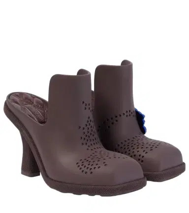 Burberry Barbican PVC mules | Thumbnail 1 Burberry Barbican PVC mules | Thumbnail 1
