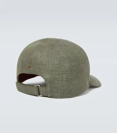 Loro Piana Logo linen hat | Thumbnail 2 Loro Piana Logo linen hat | Thumbnail 2