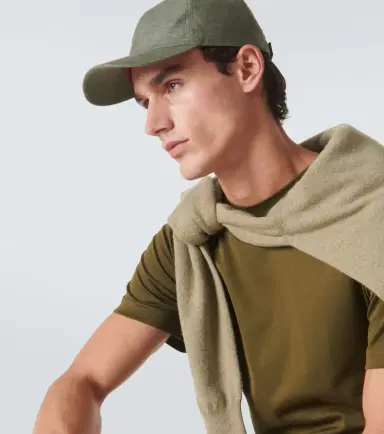 Loro Piana Logo linen hat | Thumbnail 3 Loro Piana Logo linen hat | Thumbnail 3