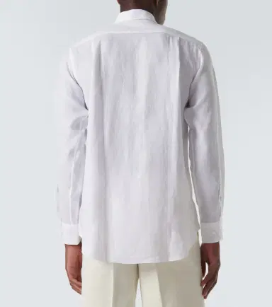 Loro Piana André linen shirt | Thumbnail 3 Loro Piana André linen shirt | Thumbnail 3