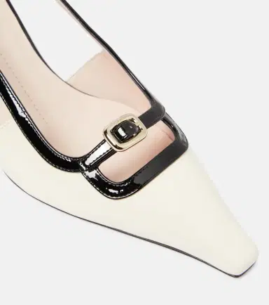 Roger Vivier Viv' Canard patent leather slingback pumps | Thumbnail 3 Roger Vivier Viv' Canard patent leather slingback pumps | Thumbnail 3