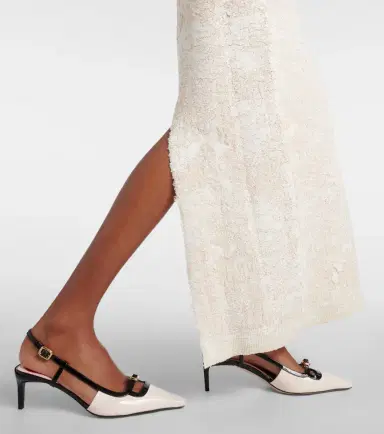 Roger Vivier Viv' Canard patent leather slingback pumps | Thumbnail 5 Roger Vivier Viv' Canard patent leather slingback pumps | Thumbnail 5